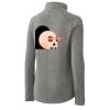 Women's Heather Microfleece Full Zip Jacket Thumbnail